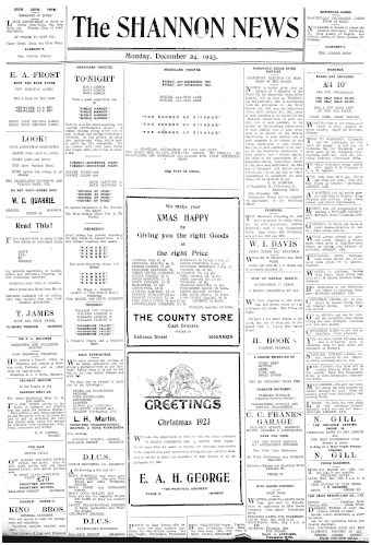 Issue page
