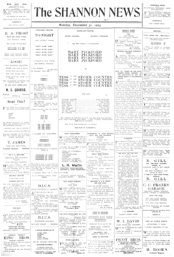 Issue page