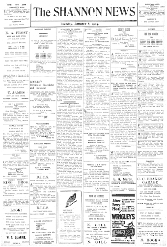 Issue page