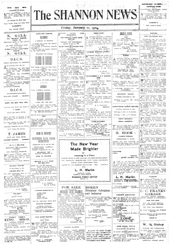 Issue page