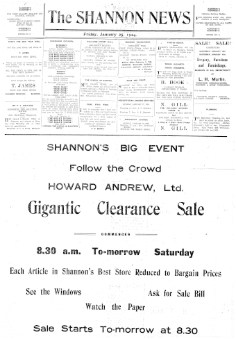 Issue page