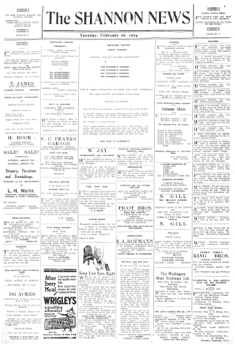Issue page