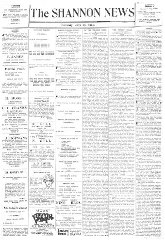 Issue page
