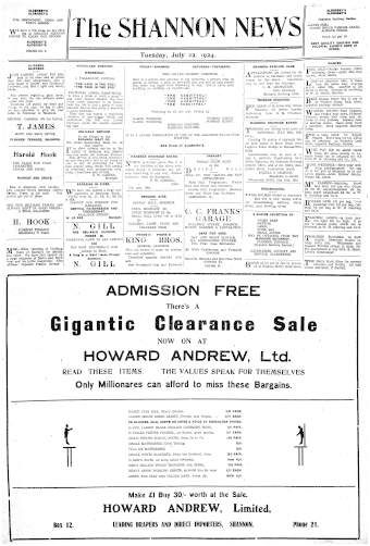 Issue page