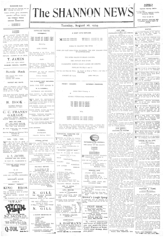 Issue page