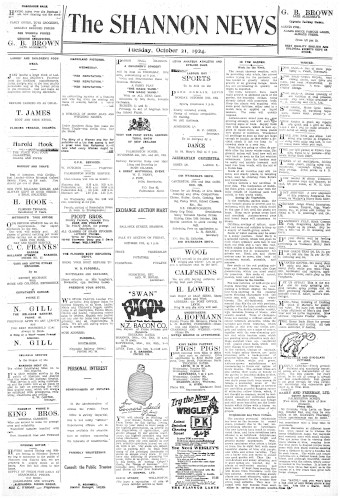 Issue page
