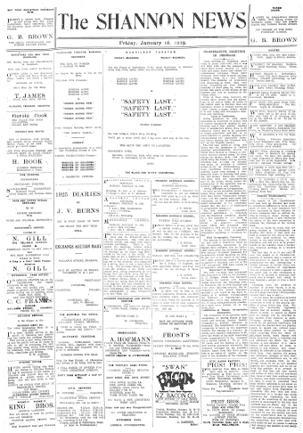 Issue page