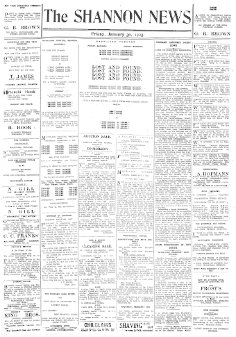 Issue page
