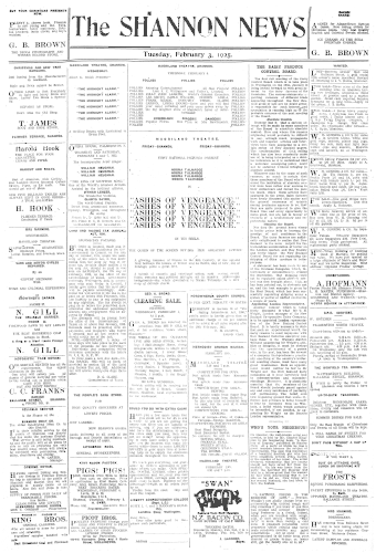 Issue page