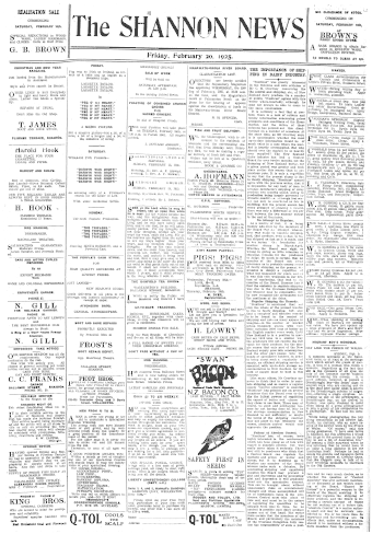 Issue page