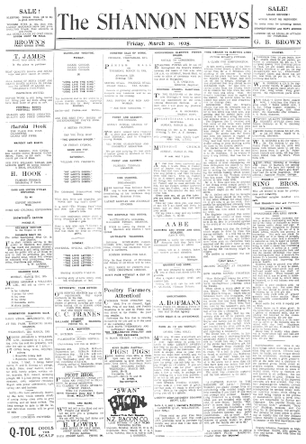 Issue page