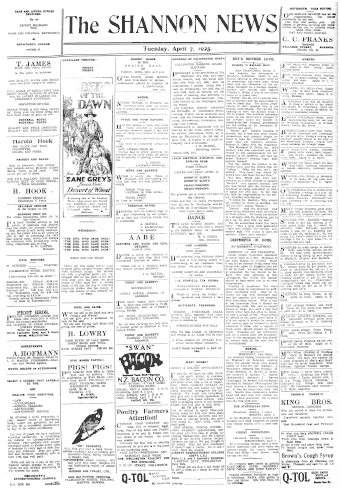 Issue page