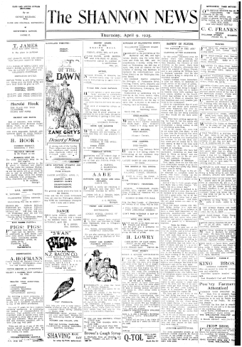 Issue page