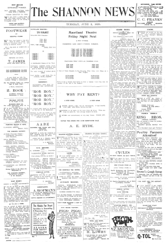 Issue page