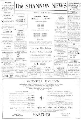 Issue page