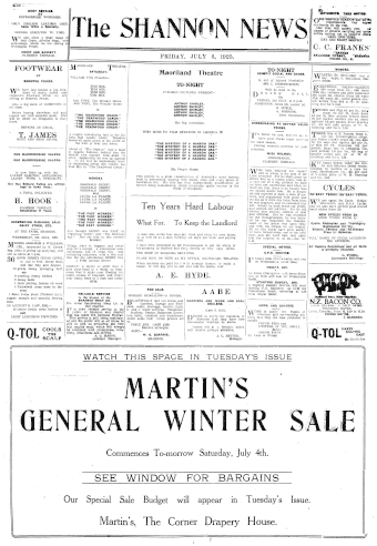Issue page
