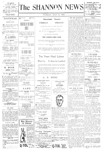 Issue page