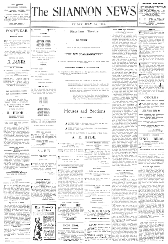 Issue page