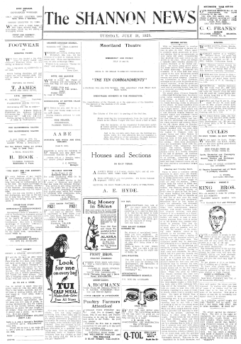 Issue page