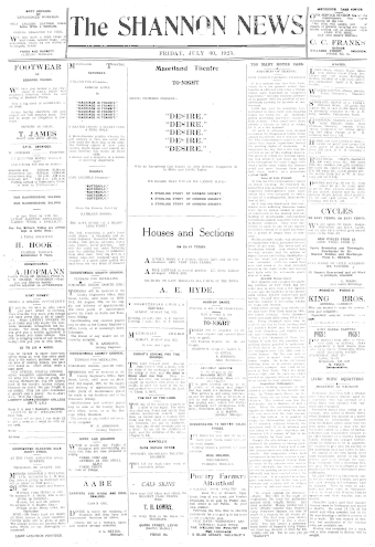 Issue page