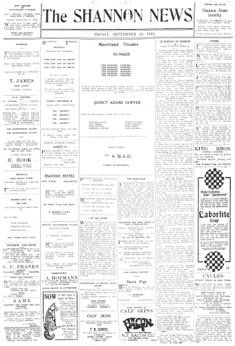 Issue page