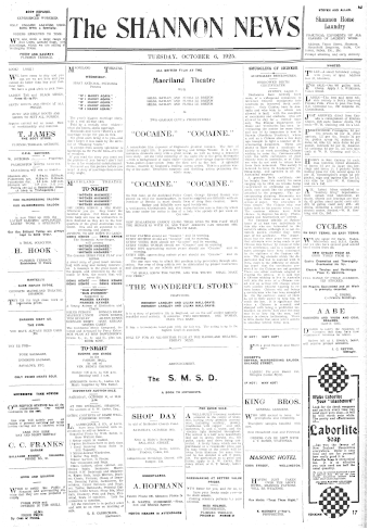 Issue page