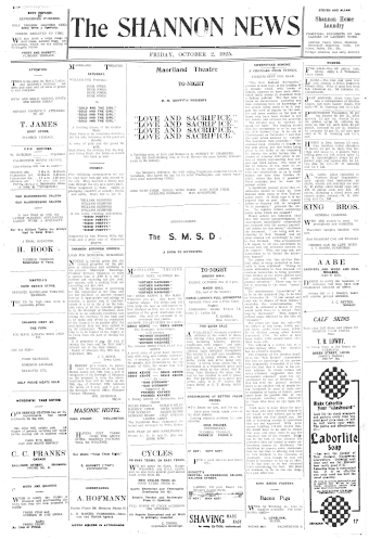 Issue page