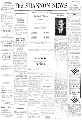 Issue page