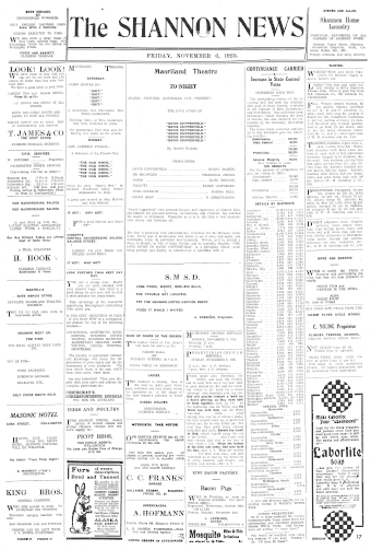Issue page