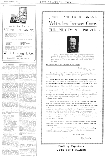 Issue page