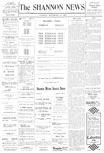 Issue page