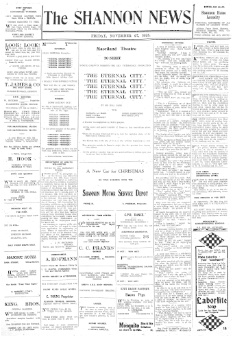 Issue page