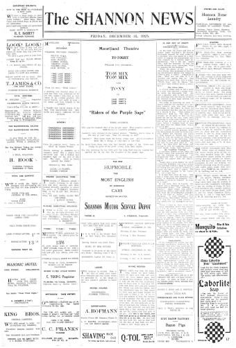 Issue page