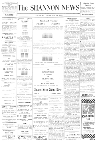 Issue page