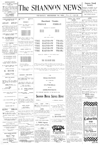 Issue page