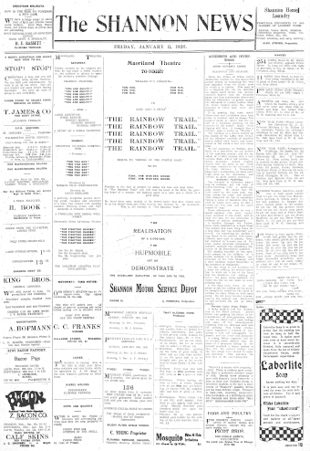 Issue page