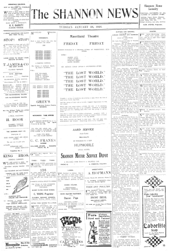 Issue page