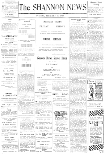 Issue page
