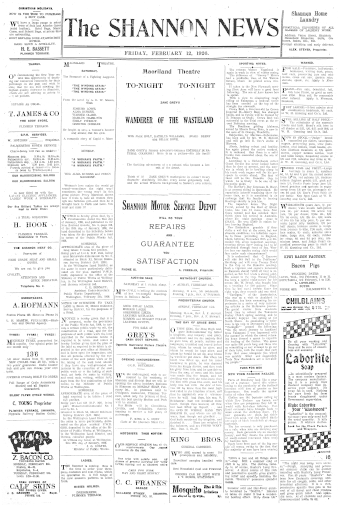 Issue page