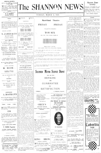 Issue page
