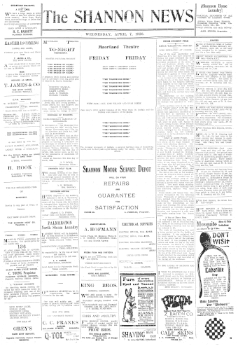 Issue page