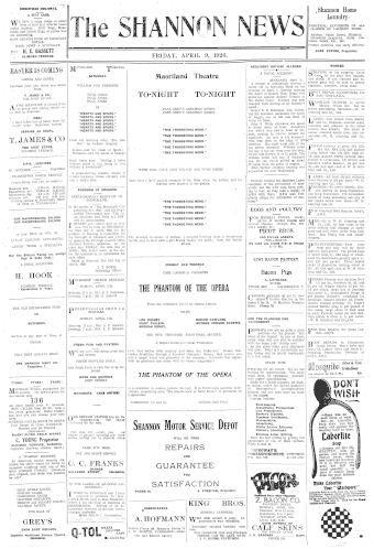Issue page