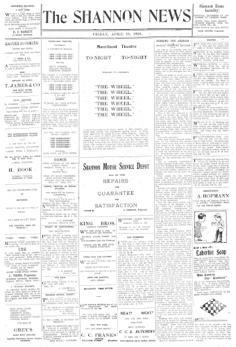 Issue page