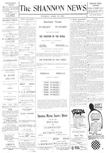 Issue page