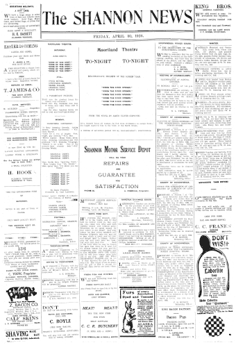 Issue page
