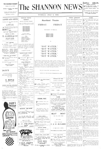Issue page