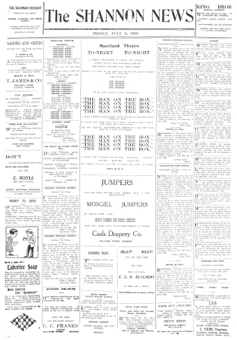 Issue page