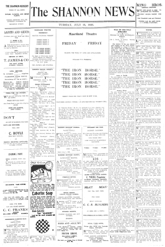 Issue page