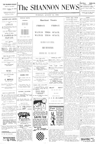 Issue page