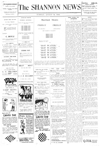 Issue page